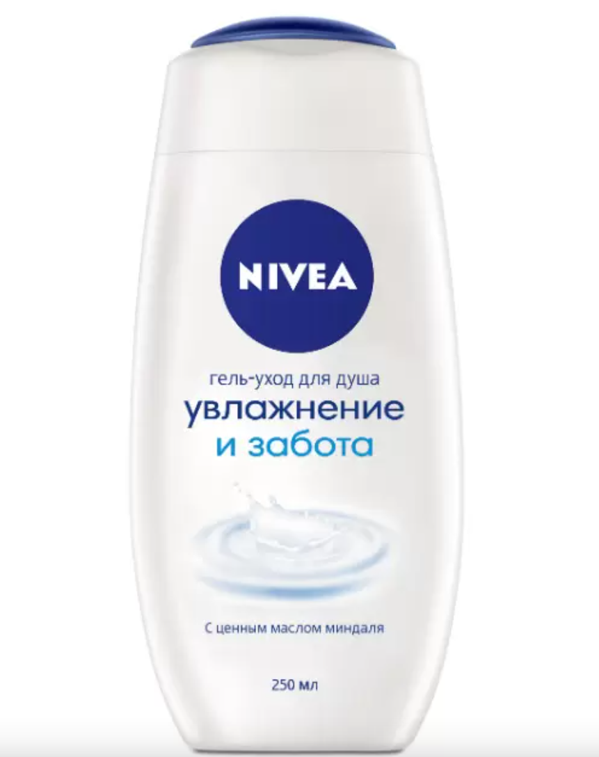 фото упаковки Nivea Гель для душа Увлажнение и забота