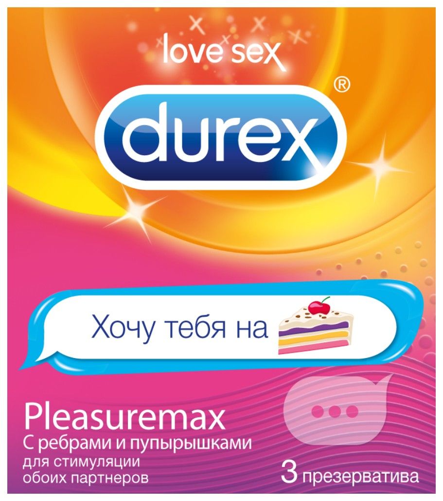 фото упаковки Презервативы Durex Pleasuremax emoji