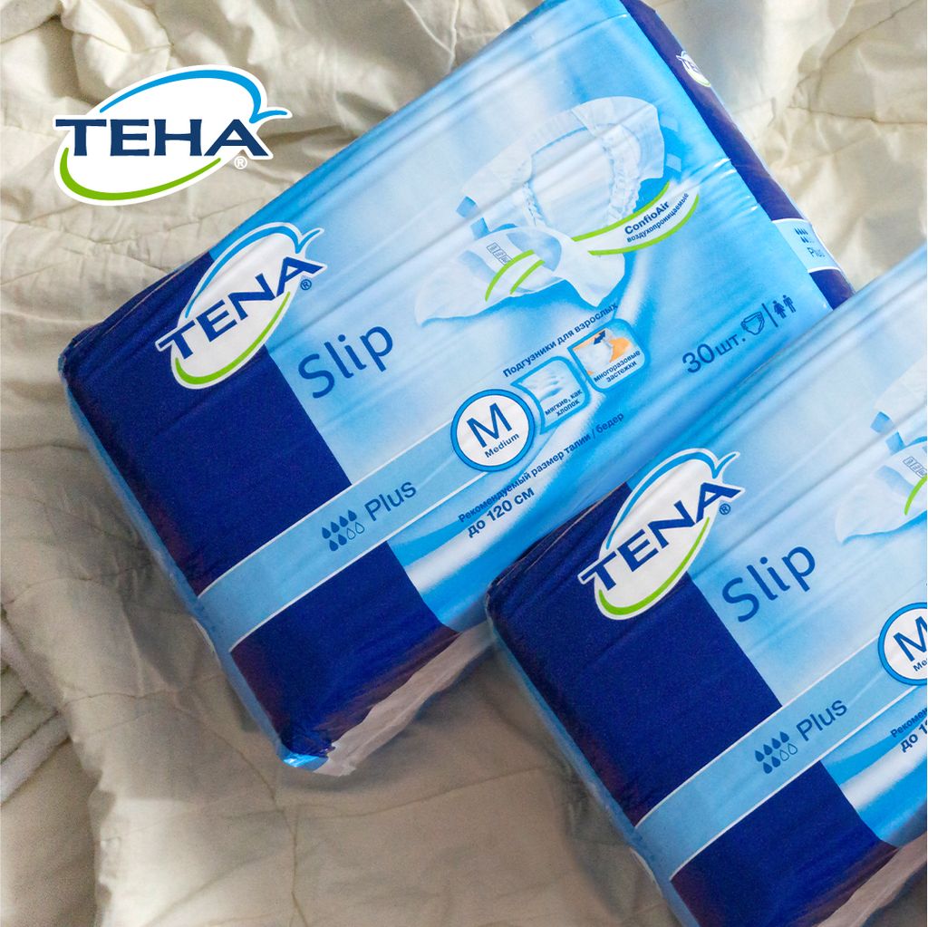 Подгузники для взрослых Tena Slip Plus, Large L (3), 10 шт.