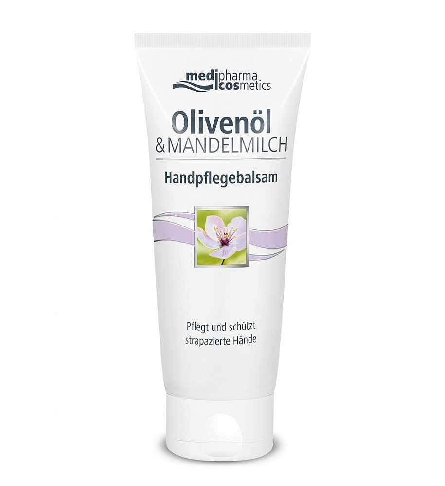 фото упаковки Medipharma Cosmetics Olivenol Бальзам для рук с миндальным маслом