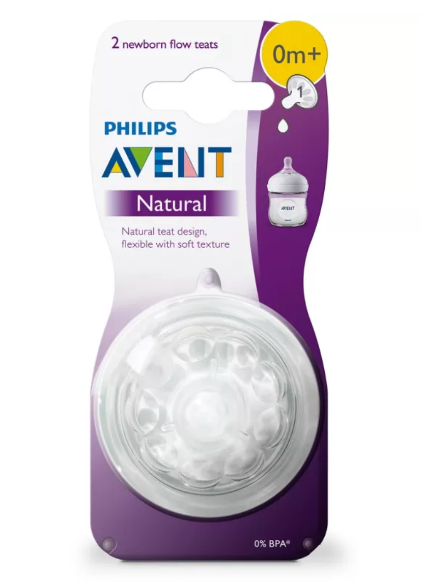 фото упаковки Philips Avent Natural Соска силиконовая 0+