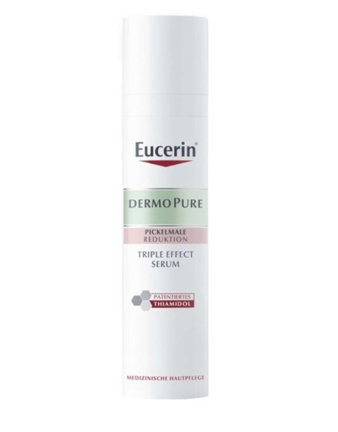 фото упаковки Eucerin DermoPure сыворотка с тройным действием
