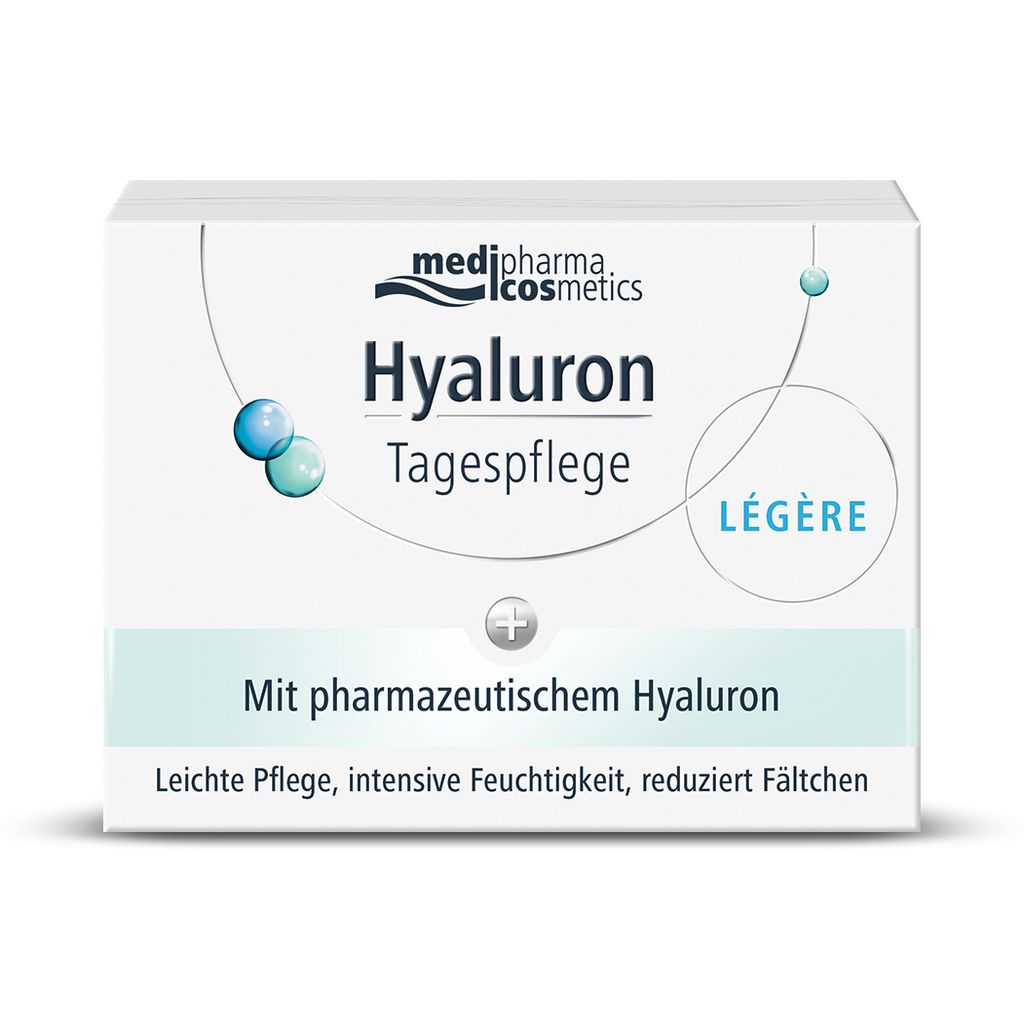 фото упаковки Medipharma Cosmetics Крем для лица легкий Hyaluron, крем для лица, дневной, 50 мл, 1 шт. фото упаковки Medipharma Cosmetics Крем для лица легкий Hyaluron