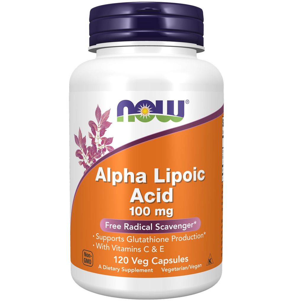 фото упаковки Now Alpha Lipoic Acid Альфа-липоевая кислота