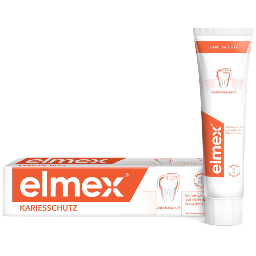 фото упаковки Элмекс Зубная паста Защита от кариеса и укрепления эмали