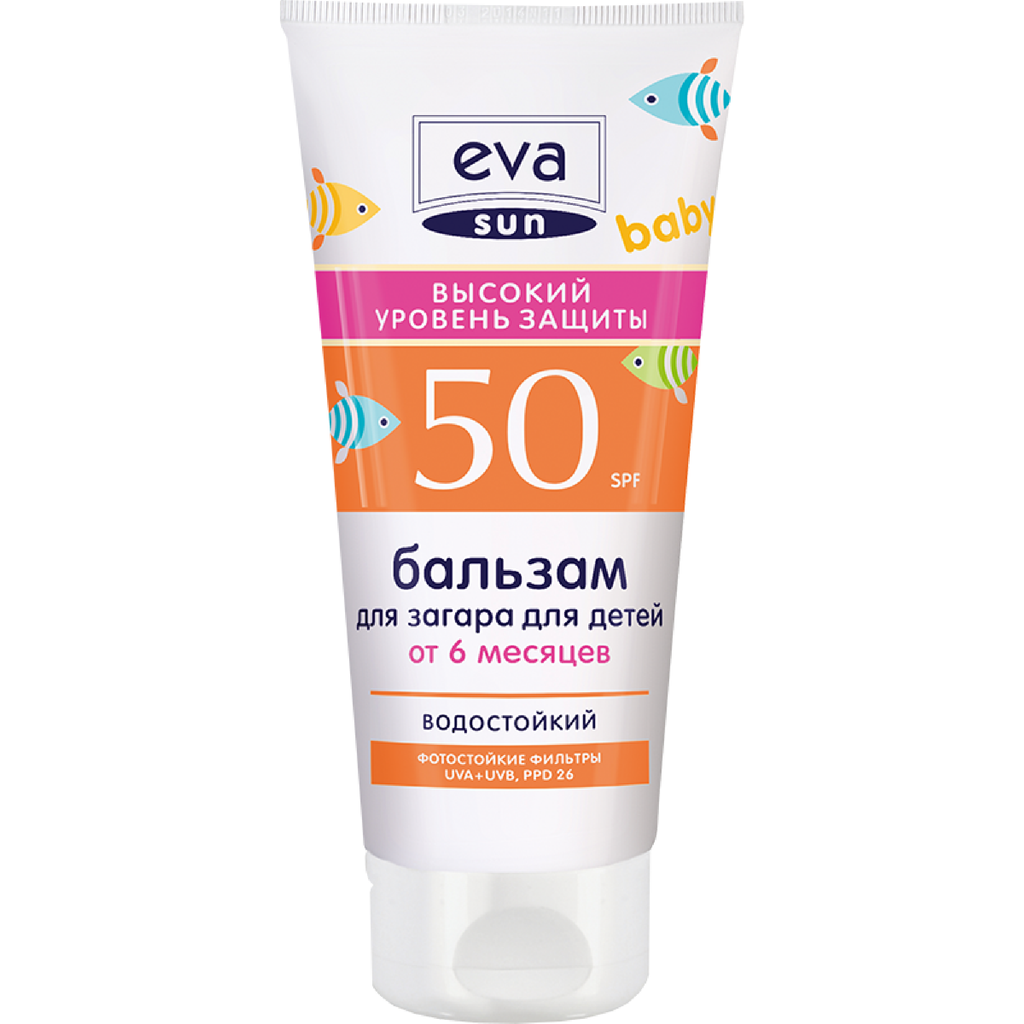 фото упаковки Eva Sun Бальзам для загара детский SPF50