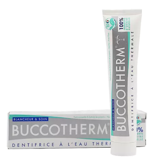 фото упаковки Buccotherm Зубная паста Отбеливание и уход