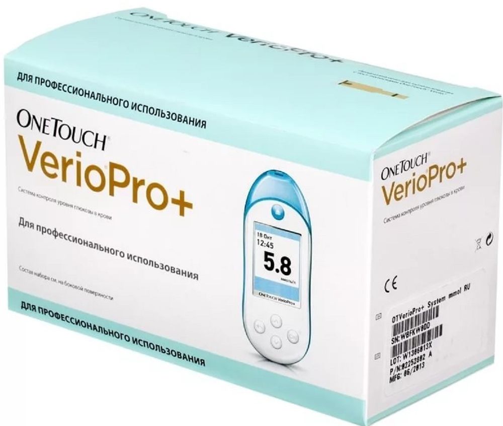 фото упаковки OneTouch Verio Pro+ Глюкометр