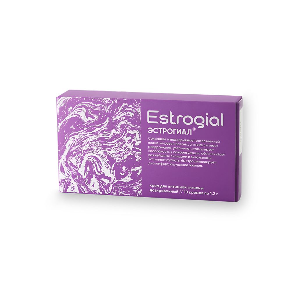 фото упаковки Эстрогиал Крем для интимной гигиены дозированный