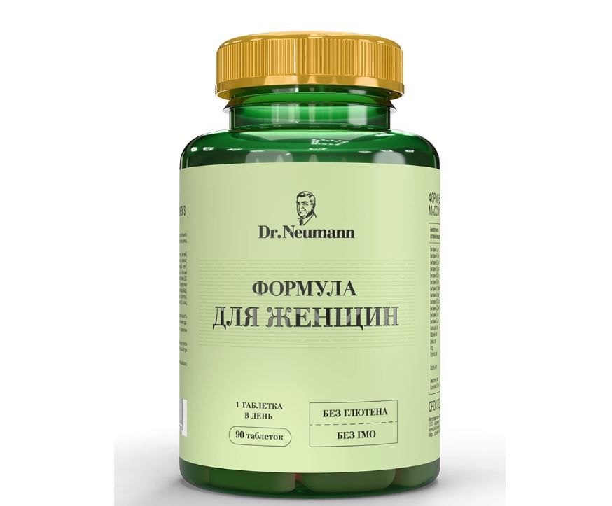 фото упаковки Dr Neumann Витаминно-минеральный комплекс формула для женщин
