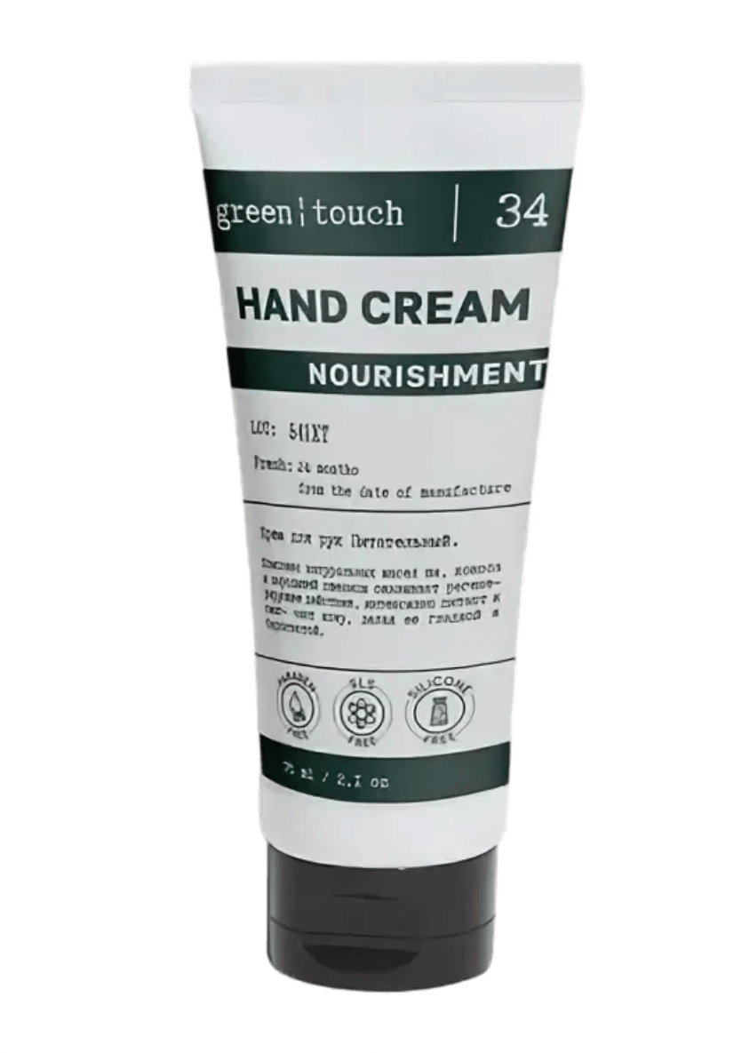 фото упаковки Green touch Крем для рук Питательный