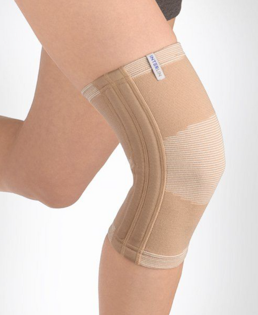 Интерлин Бандаж на коленный сустав РК К05, XXL, бежевого цвета, 1 шт.