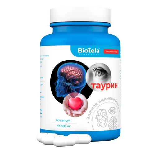 Biotela Таурин, капсулы, 60 шт.