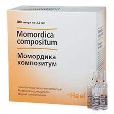 Момордика композитум, раствор для внутримышечного введения гомеопатический, 2.2 мл, 100 шт.
