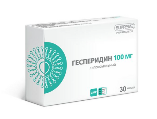 Supreme Pharmatech Гесперидин липосомальный, капсулы, 30 шт.