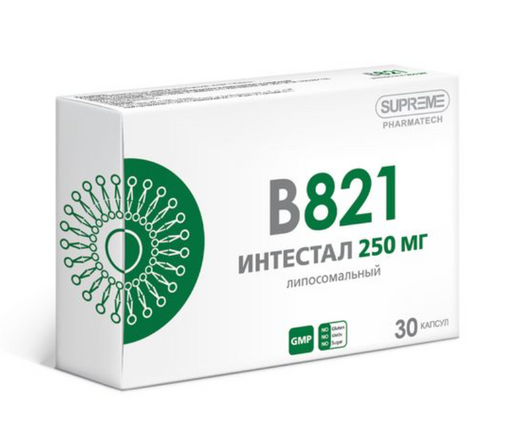 Supreme Pharmatech Интестал В821, капсулы, 30 шт.