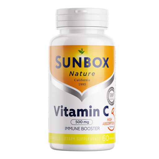 Sunbox Nature Витамин С, капсулы, 60 шт.