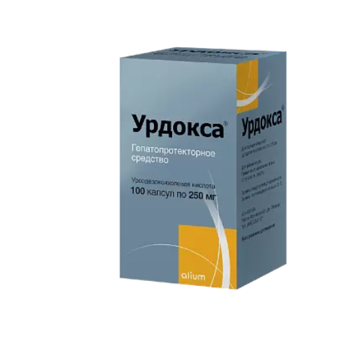 Урдокса, 250 мг, капсулы, 100 шт.