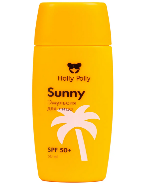 Holly Polly Sunny Эмульсия для лица, SPF50, эмульсия, 50 мл, 1 шт.