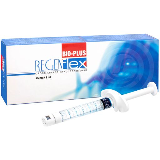 Regenflex Bio-plus Протез синовиальной жидкости, 2.5%, 75мг/3 мл, раствор для внутрисуставного введения, 3 мл, 1 шт.