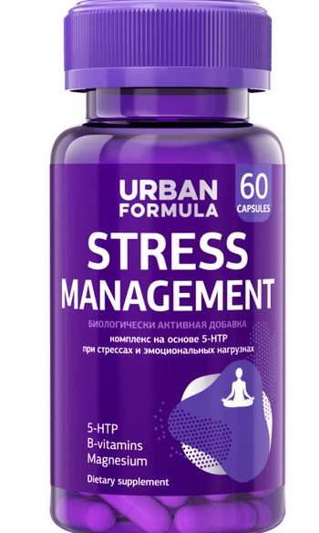 Urban Formula Стресс менеджмент, капсулы, 60 шт.